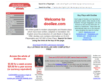 Tablet Screenshot of doollee.com